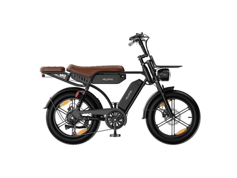  Vélo électrique velopro m9, 250 w, 48 v, noir M9 - Conforama D