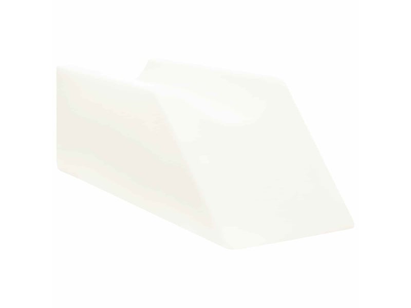  Coussin pour les jambes, oreiller 68 x 25 x 21,5 cm ferme mousse pu blanc cf56583  - Conforama C