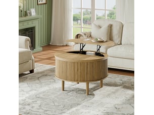 Table basse  coloris naturel <strong>COVREO </strong> <strong></strong>