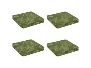 Lot de 4 coussins de siège, coussins d'assise vught 100 % polyester cf60683