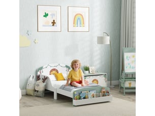 Lit avec rangement 70x140 cm <strong></strong> <strong></strong> coloris vert