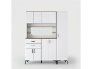 Buffet de rangement polyvalent avec portes et tiroirs element