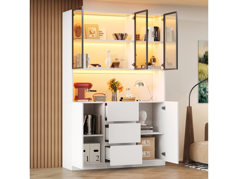  Lit superposé double gris 140x200 cm avec toboggan et échelle, lit cabane pour chambre d'enfant  - Conforama E