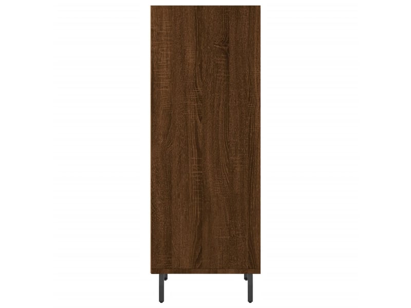  Buffet - bahut - meuble de rangement chêne marron 34,5x32,5x90 cm bois d'ingénierie  - Conforama E