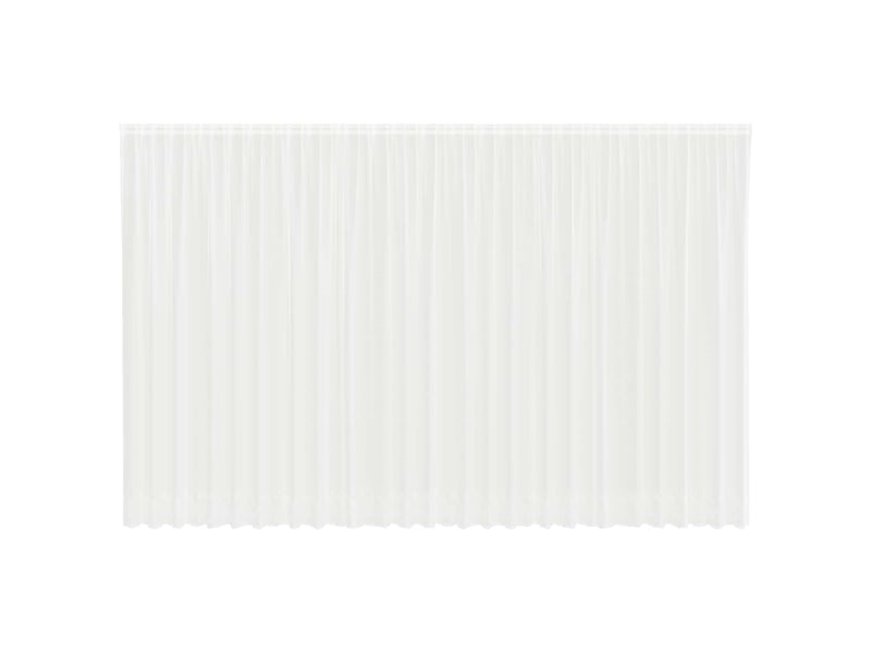  Rideau en dentelle, rideau ajouré, voilage blanc 280 x 750 cm polyester cf43789  - Conforama A