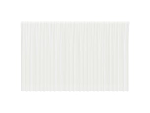 Rideau en dentelle, rideau ajouré, voilage blanc 280 x 750 cm polyester cf43789