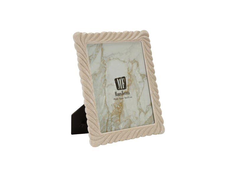  Cadre photo en résine nautica 20x25cm sable  - Conforama A