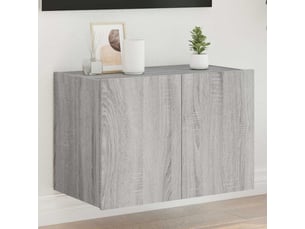 Meuble tv coloris gris 60 cm <strong></strong>  <strong></strong>