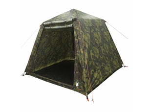 Tente de pêche, tente de camping à libération rapide 4 personnes camouflage léger