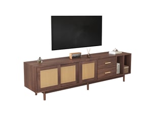 Meuble tv coloris marron 190 cm LPOSPI