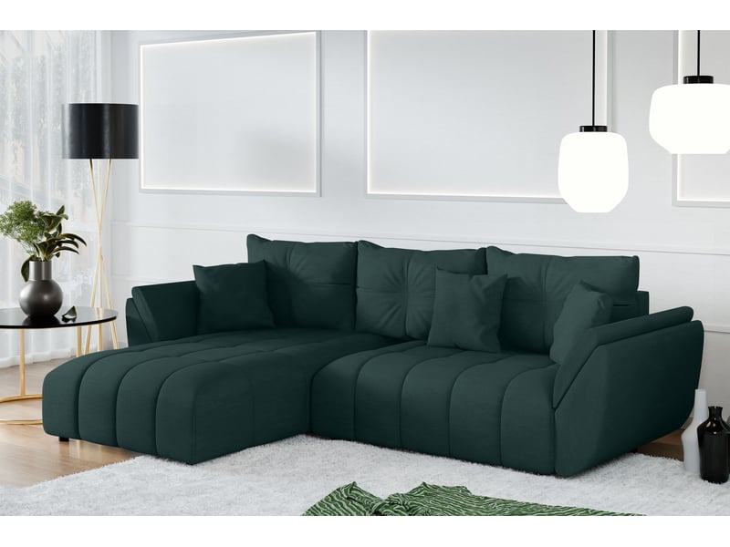  Canapé d angles convertible verciani canapé méridien vert Verciani - Conforama B