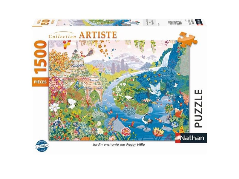  Puzzle jardin enchante - peggy nille 1500 p 87811 - Conforama A
