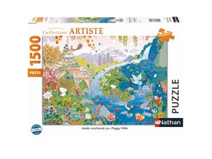 Puzzle jardin enchante - peggy nille 1500 p