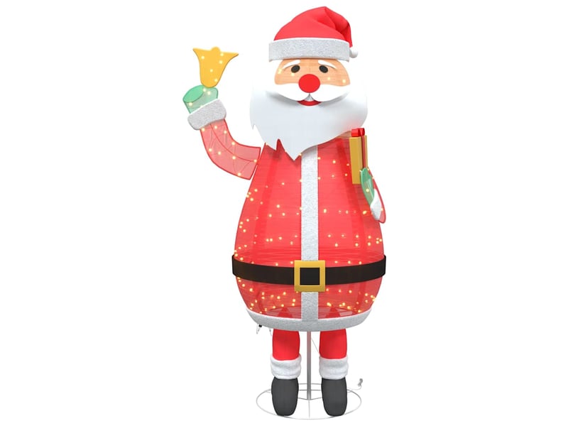  Père noël de noël 200 led blanc chaud 100 x 180 cm tissu  - Conforama A
