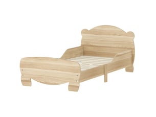 Lit simple 70x140 cm <strong>COVREO </strong>  <strong></strong> coloris naturel