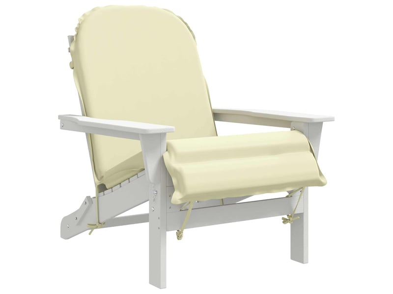 Coussin de transat ensoleillé, coussin pour bain de soleil gemert 100 % polyester crème cf56033 - Conforama C