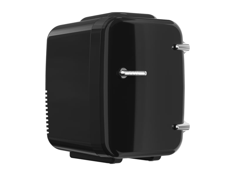 Mini frigo portable silencieux chaud et froid 4 l pour maison et voiture 28 x 20,5 x 29,5 cm noir