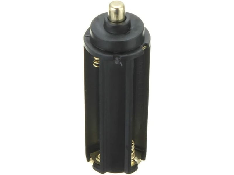  3 pcslot 3 x 1.5 v aaa compartiment de batterie cylindrique support boîte pour 18650 adaptateur convertisseur pour lampe torche  - Conforama B