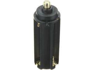 3 pcslot 3 x 1.5 v aaa compartiment de batterie cylindrique support boîte pour 18650 adaptateur convertisseur pour lampe torche