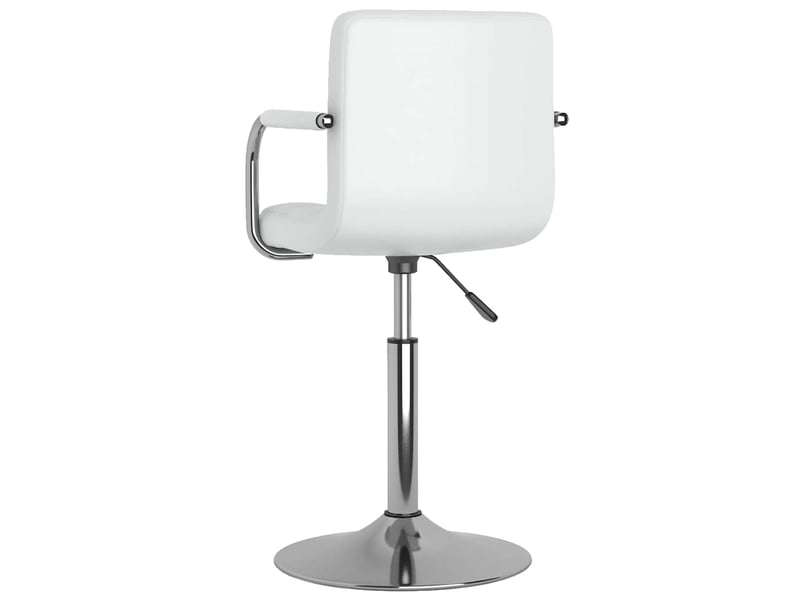  Tabouret de bar, chaise de bar blanc similicuir shl49225  - Conforama E