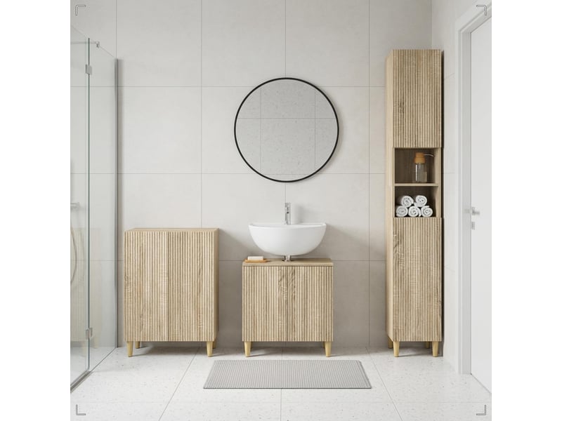  Ensemble de meuble de salle de bain 3 pièces arnhem cf63306  - Conforama B