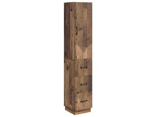 Armoire <strong></strong> <strong></strong> coloris bois clair largeur 33 cm