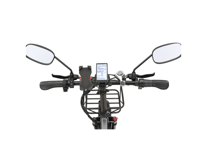 Vélo électrique pliant sinohon aw20, freins hydrauliques, 20 fat bike, noir - Conforama E