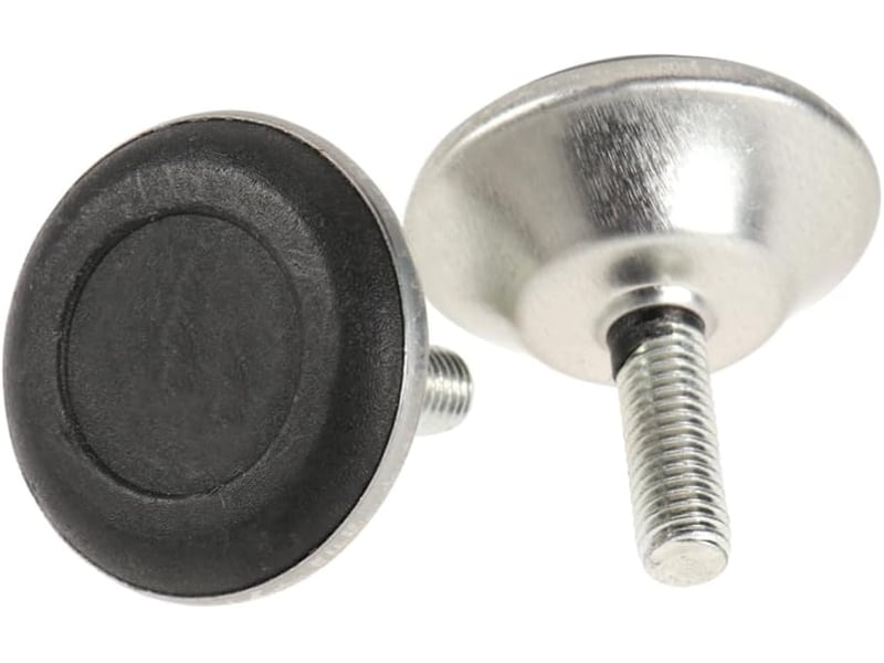  20pièces nivellement réglables pour meubles base noire lot de pour tables chaises et canapés  - Conforama A