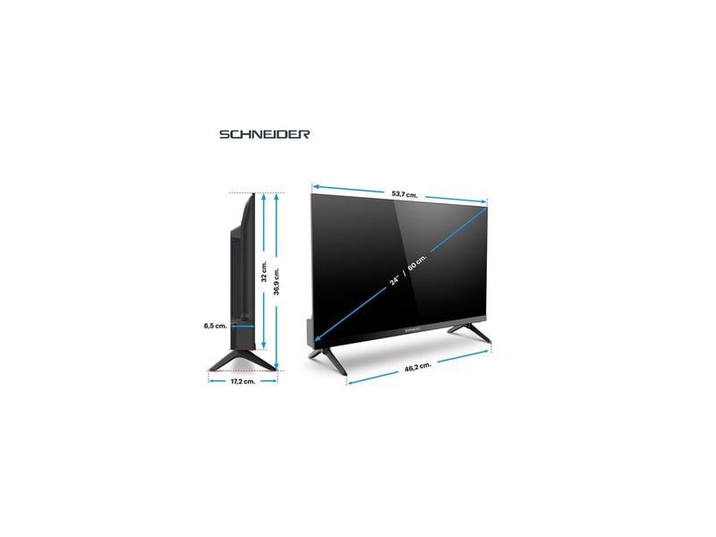  Tv led hd 24 12v dvb-t2 hdmi usb 24a3vg 24A3VG - Conforama D