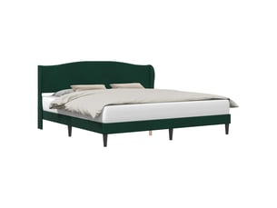 Lit 2 places 200x200 cm coloris vert