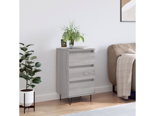 Buffet - bahut - meuble de rangement sonoma gris 40x35x70 cm bois d'ingénierie