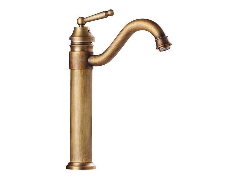  Robinet de lavabo, finition en laiton pour un style antique  - Conforama A