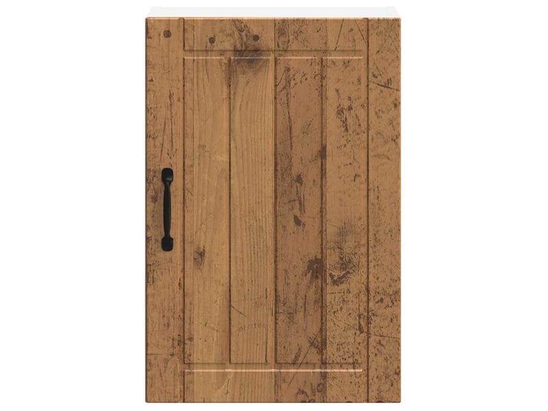  Meuble de rangement, armoire murale de cuisine lucca vieux bois bois ingénierie shl479  - Conforama E