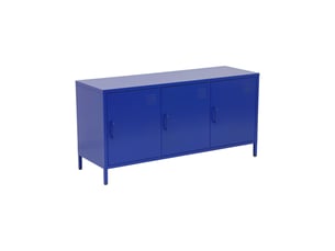 Meuble tv coloris bleu 120 cm <strong></strong>  <strong></strong>