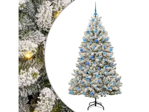 Sapin de noël - arbre de noël artificiel 180 cm 300 led blanc chaud