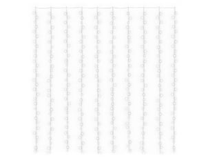 Rideaux lumineux à led 3x3 m 300 led blanc froid 8 fonctions cf44500