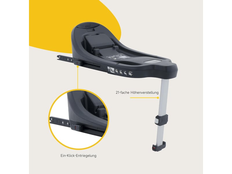  Base pour siège auto bébé jovikids groupe 00+, compatible 40 à 87 cm  - Conforama D