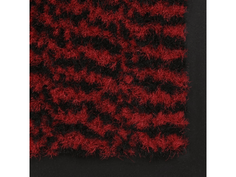  Tapis d'entrée rectangulaire à nœuds 80x120 cm rouge - comfortxl 132712 - Conforama D