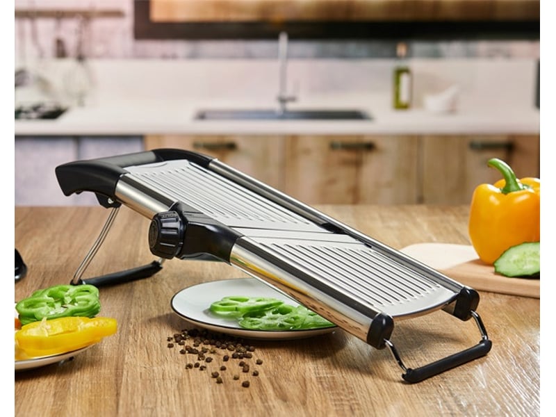  Mandoline réglable en acier inoxydable coupe-légumes multifonctionnelle  - Conforama E