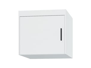 Surmeuble armoire storicos 1 porte blanc 60x55x53 cm