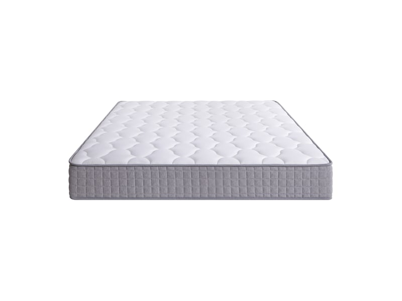  Matelas à ressorts ensachés 7 zones h3 140x190x25 cm, blanc  - Conforama D