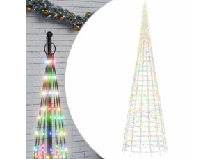 Sapin de noël, arbre de noël à led 3000 led coloré 800 cm cf60991