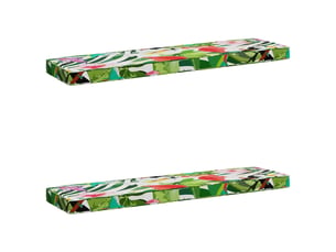 Lot de 2 coussins de banc, coussins d'assise vught 100 % polyester cf58325