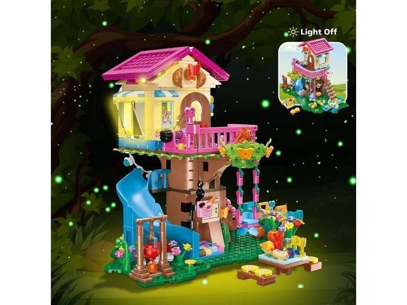  Jeu de construction robot 25 en 1 577 pieces avec lumiere led  - Conforama B