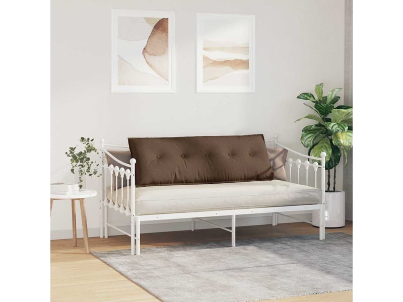 Coussin de dos, coussin de dossier marron 140 x 19 x 50 cm tissu cf54798 - Conforama D