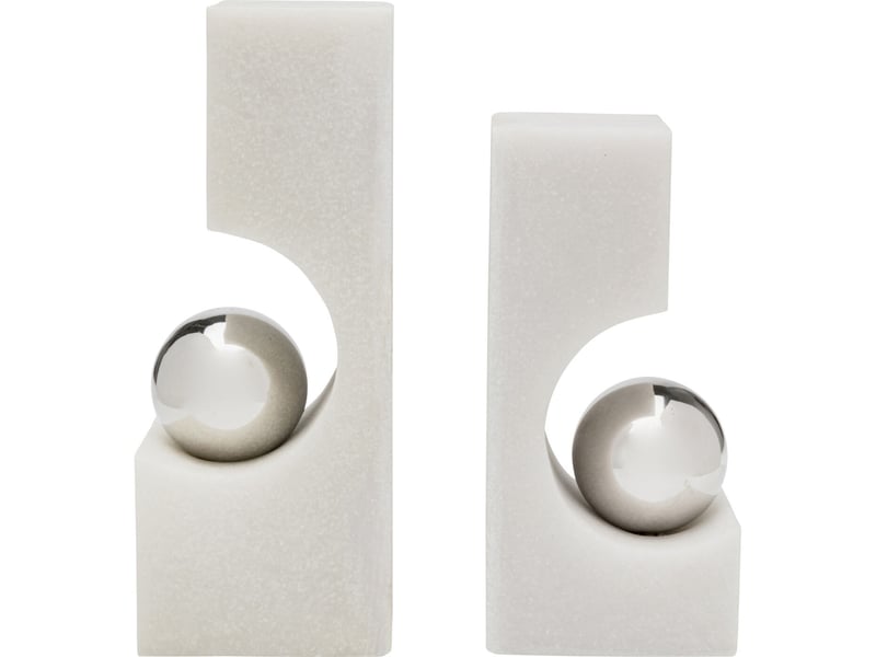 serre-livres art billes set de 2 kare design - Conforama E
