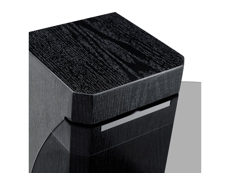 Tables basses gigognes rondes 2 niveaux avec rangement pour salon en mdf et verre ø61×30 cm noir - Conforama D