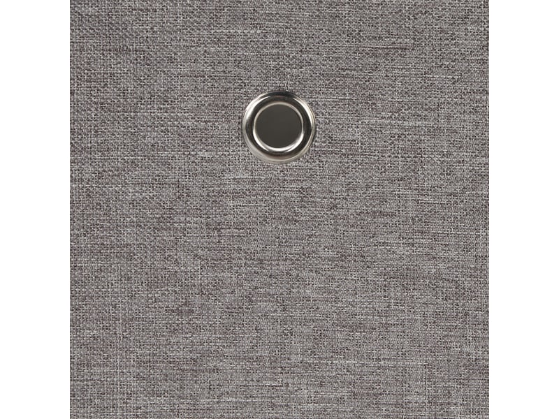  Lot de 2 boîtes de rangement décoratives en tissu pliables 16 x 20,5 x 25 cm en lin gris 13_0013758  - Conforama D