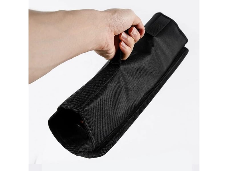  Oxford en rouleau pour couteaux de chef - pour couteaux, porte-couteau de, outil de couverts de cuisine - de chef à 5 emplacements avec poignée  - Conforama E