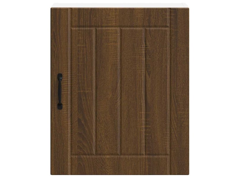 Meuble de rangement, armoire murale de cuisine lucca chêne marron bois ingénierie shl111 - Conforama E